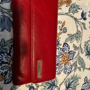 Kenneth Cole Red Leather Accessory